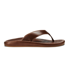 Leren heren 2025 slippers met voetbed